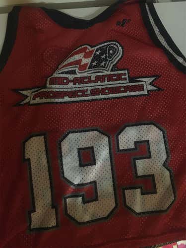 Red Men's Large Signature Jersey