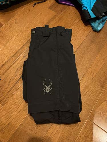 Black Men's XS Spyder Ski Pants