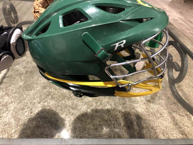Green Used Player Cascade R Helmet