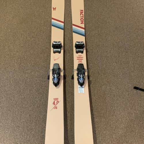 Men's 2020 Faction 4.0 Skis With 2020 Marker Griffon Bindings