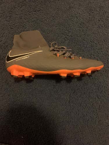 Orange Unisex 9.0 (Women's 10) Nike Hypervenom Phantom III DF FG Cleats