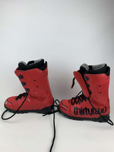 Used Thirtytwo Ms Lashed Senior 9.5 Snowboard Mens Boots