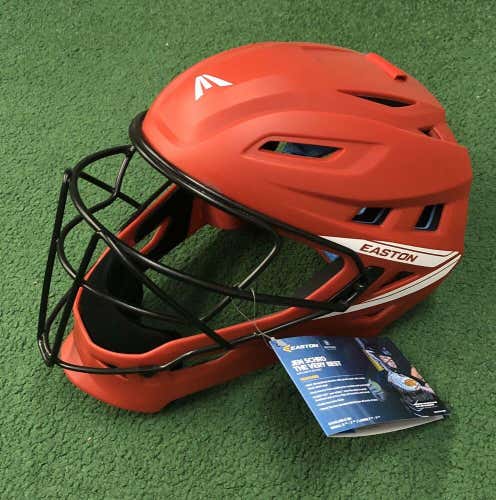 Easton Jen Schro The Very Best Catchers Helmet - Large - Red