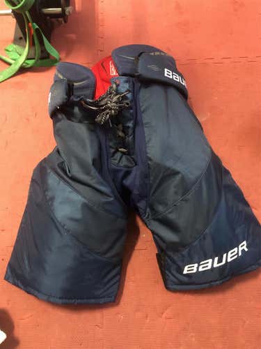 Blue Senior Large Bauer Bauer Vapor X900 Lite Hockey Pants