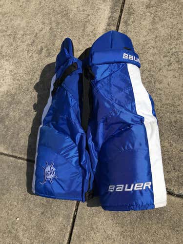 Blue Senior Large Bauer Nexus Pro Stock Hockey Pants
