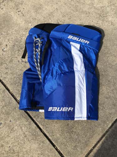 Blue Senior XL Bauer Nexus Pro Stock Hockey Pants