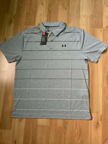 New Men's XL Under Armour CoolSwitch Golf Polo Shirt