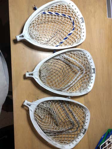 Used Strung Shield Goalie Head