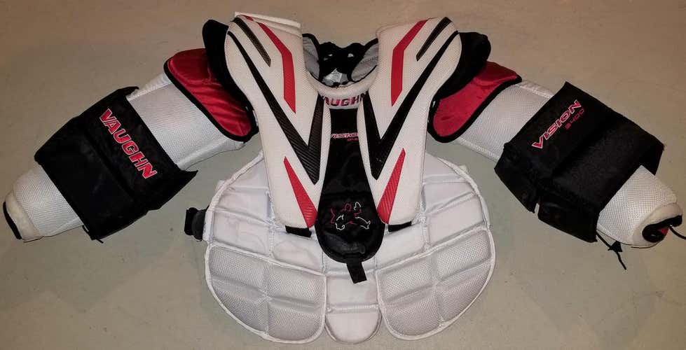 Used Senior Large Vaughn Vision 9400 Goalie Chest Protector