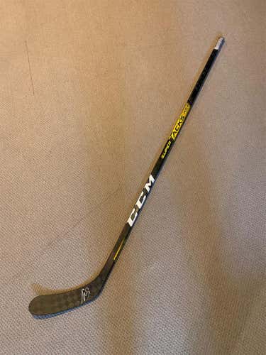 Used Right Handed Super Tacks AS2 Pro Toe Pro Stock Hockey Stick
