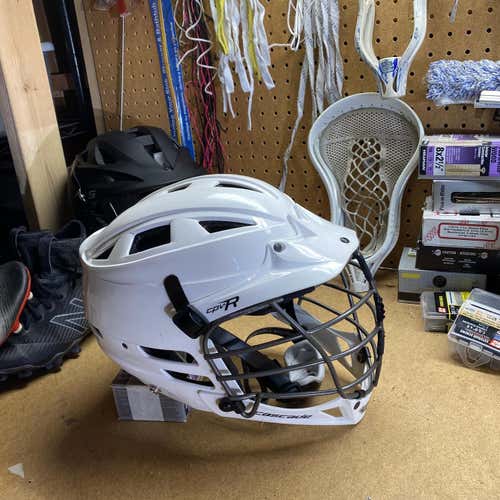 White Used Player Cascade CPX-R Helmet