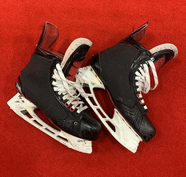 Used Bauer Vapor 1X D&R (Regular) Pro Stock Size 8.5 Hockey Skates