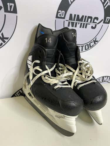 Anaheim Ducks Used True Pro Custom Hockey Skates Pro Stock Size 8