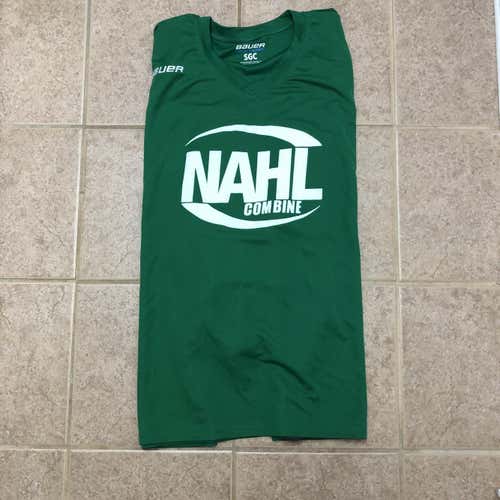 Green Adult Goalie Cut Bauer Jersey