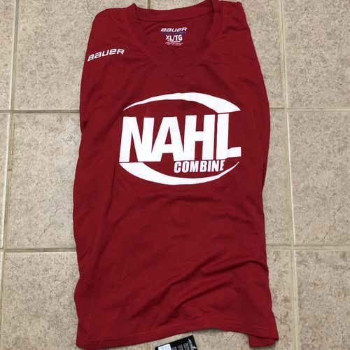 Red Adult XL Bauer Jersey