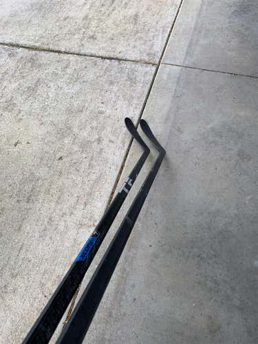 Used Left Handed XC7 ACF Toe Hockey Stick