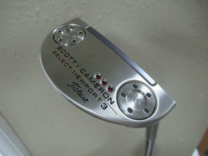 *MINT* SCOTTY CAMERON SELECT NEWPORT 3 PUTTER UNCUT YOU CHOOSE LENGTH