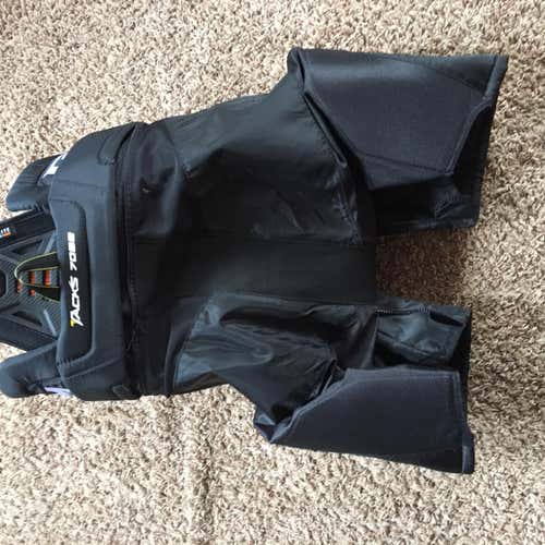 Black Senior Large CCM Tacks 7092 Hockey Pants