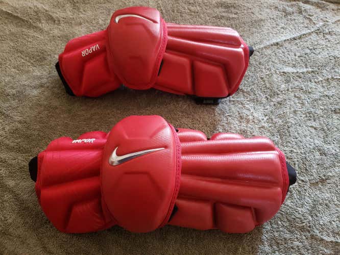 New Medium Red Nike Vapor Arm Pads
