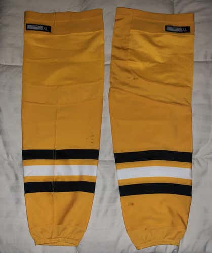 Penguins Yellow (3rd) Socks - XL