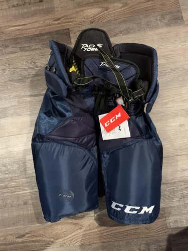 NEW Blue CCM Tacks 7092 Pants Size Large