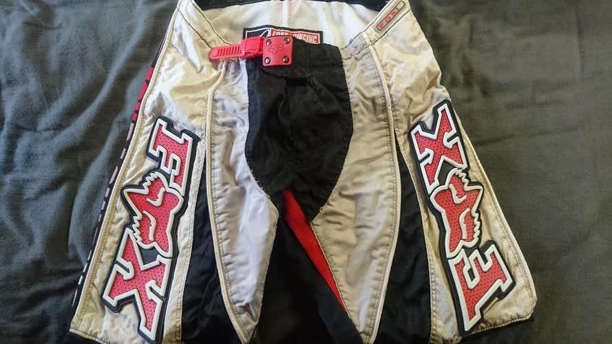 Gray/black/red 34 Fox 360 motocross pants