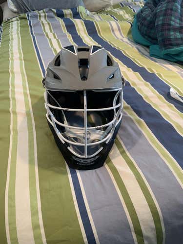 2019-2020 Used Georgetown University team issued Matte Gray Cascade S Helmet