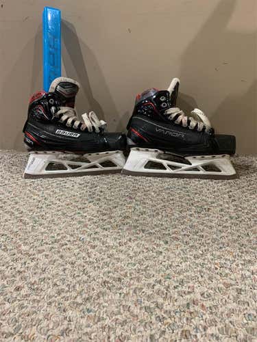 Junior Bauer X900 D&R (Regular)  Size 7 Hockey Goalie Skates