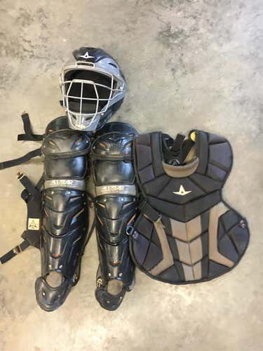 Used All Star System 7 Catcher's Set