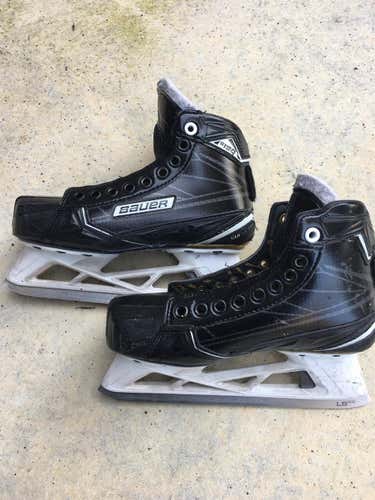 Junior Bauer Supreme S190 D&R (Regular) Size 3.5 Hockey Goalie Skates