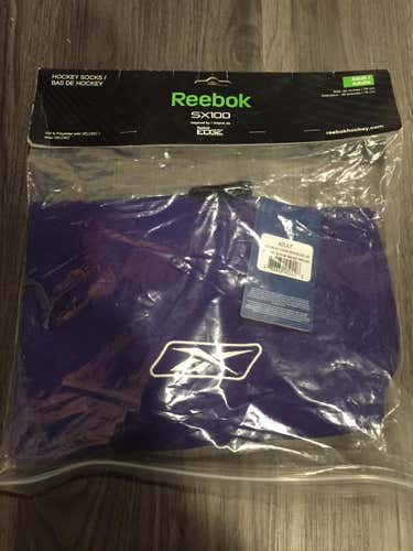 NEW - Purple Reebok SX100 Socks (Senior 30 inches)