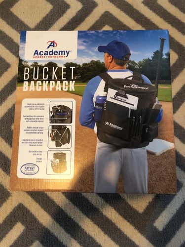 Academy Sports + Outdoors Baseball Bucket Backpack