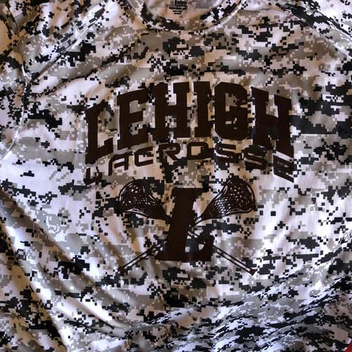 Lehigh lacrosse camo dri-fit shirt