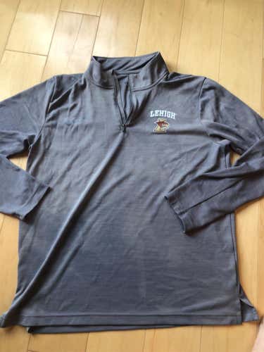 Gray Lehigh Nike 1/4 Zip