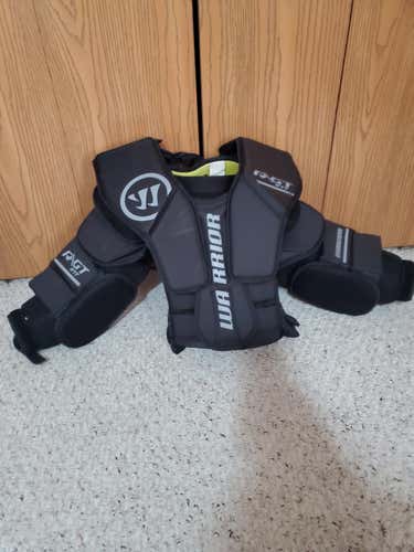 Used Intermediate Small/Med. Warrior Ritual GT Goalie Chest and Arm Protector Goalie Chest Protector