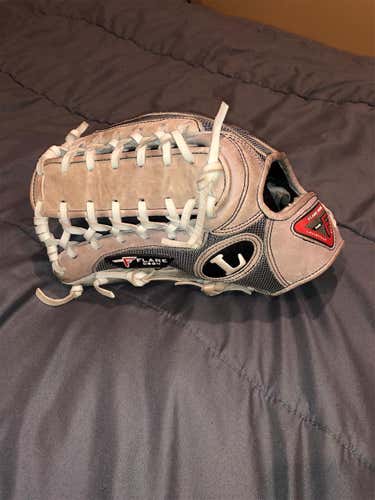 Gray Used Outfield Pro Flare 12.75" Baseball Glove
