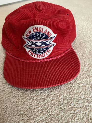 New England Patriots Super Bowl hat Adult One Size Fits All