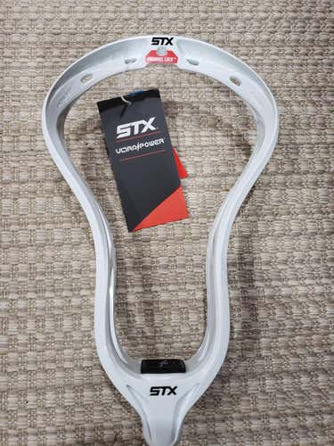 New Attack & Midfield STX Unstrung Ultra Power Head white