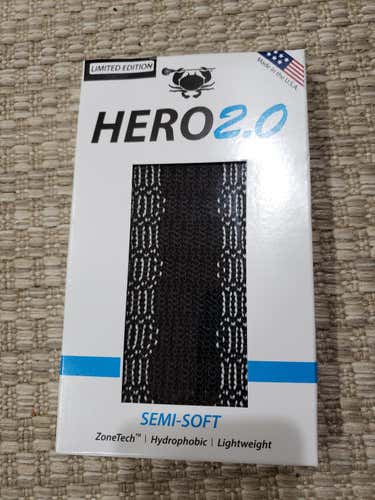 Black New ECD Lacrosse LTD JW1 Hero 2 Mesh