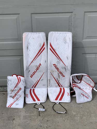Used Bauer 2X pro Goalie Full Set