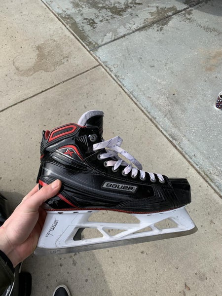 Used Senior Bauer Vapor 1X Goalie Skates Pro Stock Size 13