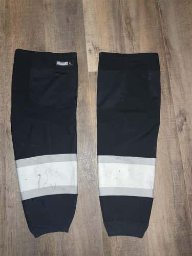 NHL LA KINGS HOME XL Reebok Pro Stock Socks
