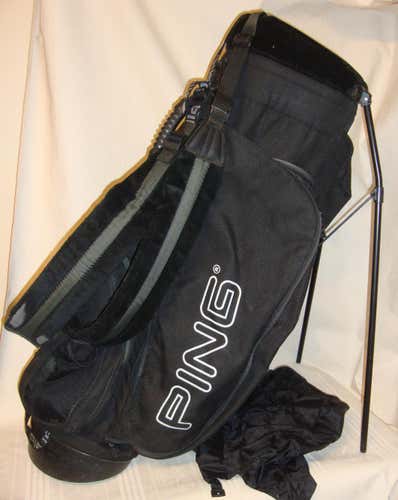 Black Unisex Used Ping Bag