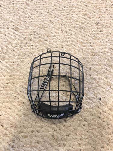 Black Used Large Bauer  Helmet