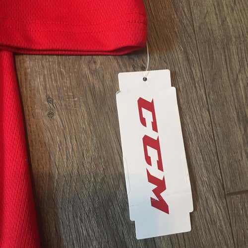 New CCM Youth L/XL Practice Jersey - Red