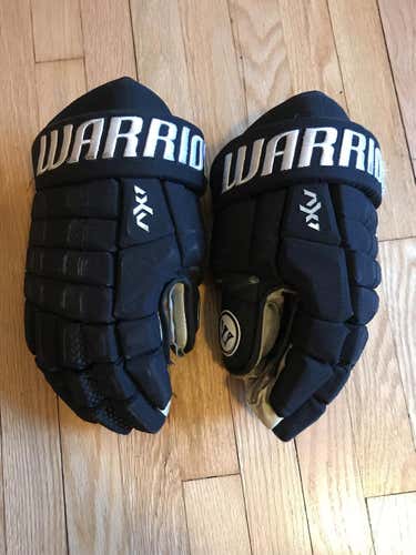 Black Used Warrior AX1 Zedeno Chara Pro Stock Gloves