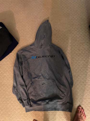 Adult Large Nike 3d Bluechip Lacrosse Hoodie