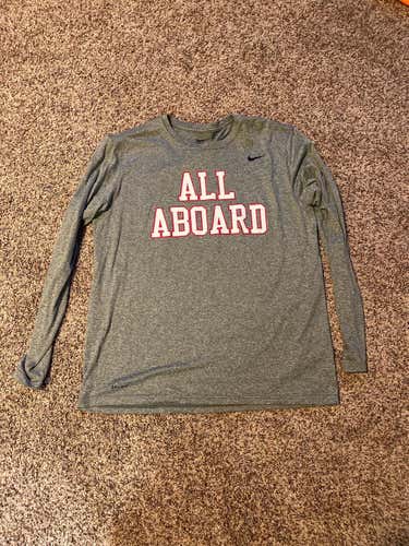 Nike Grey XL Long-sleeve