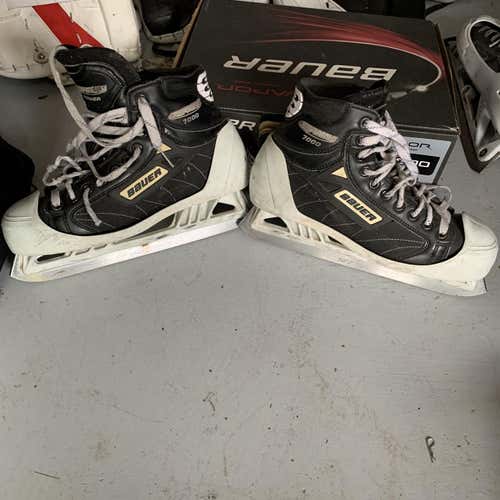 Senior Bauer Supreme 7000 D&R (Regular) Size 8 Goalie Skates