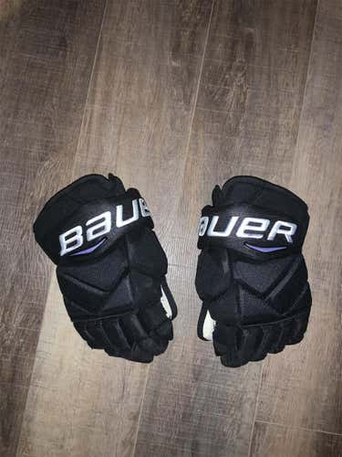 NHL DALLAS STARS #23 Used Bauer 1X Pro 14" Pro Stock Gloves